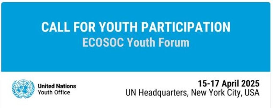 ECOSOC Youth Forum 2025
