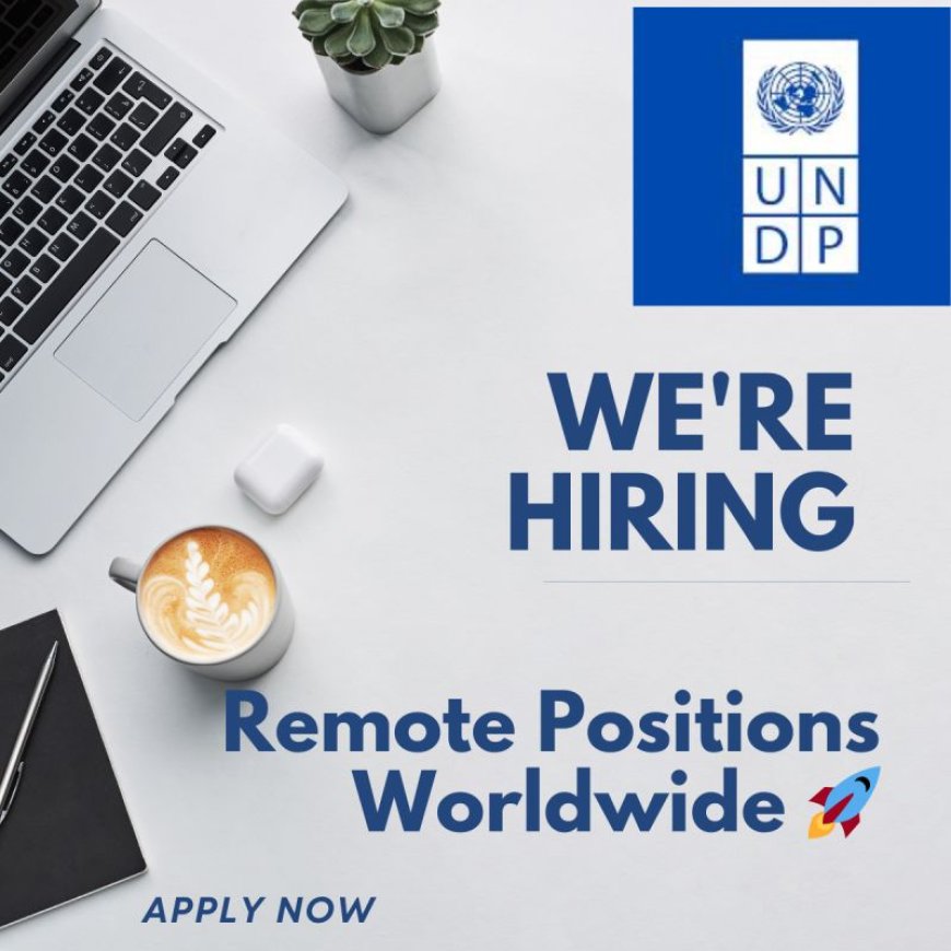 Dream Job Alert: UNDP is Hiring for Remote Positions Worldwide – Apply Now!