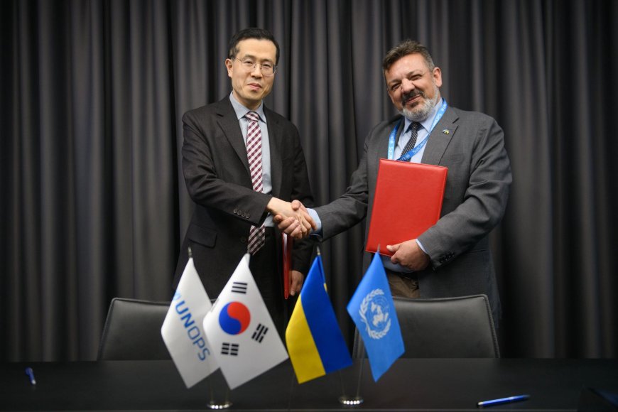UNOPS and KOICA Launch $13.9M Vocational Education Project to Rebuild Ukraine’s Future