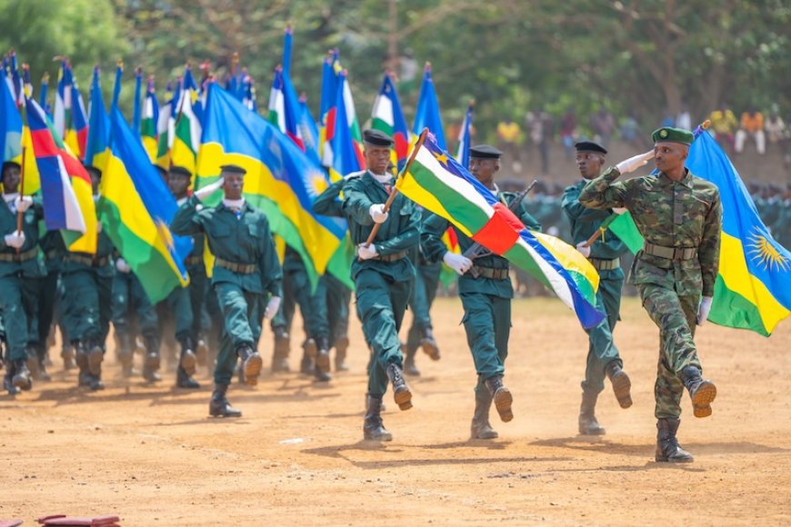 438 Central African Republic Soldiers Trained by Rwandan Army Graduate, Strengthening Military Ties