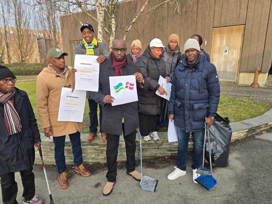 Rwandan Diaspora in Copenhagen Embraces Umuganda, Strengthening Community Ties and National Pride